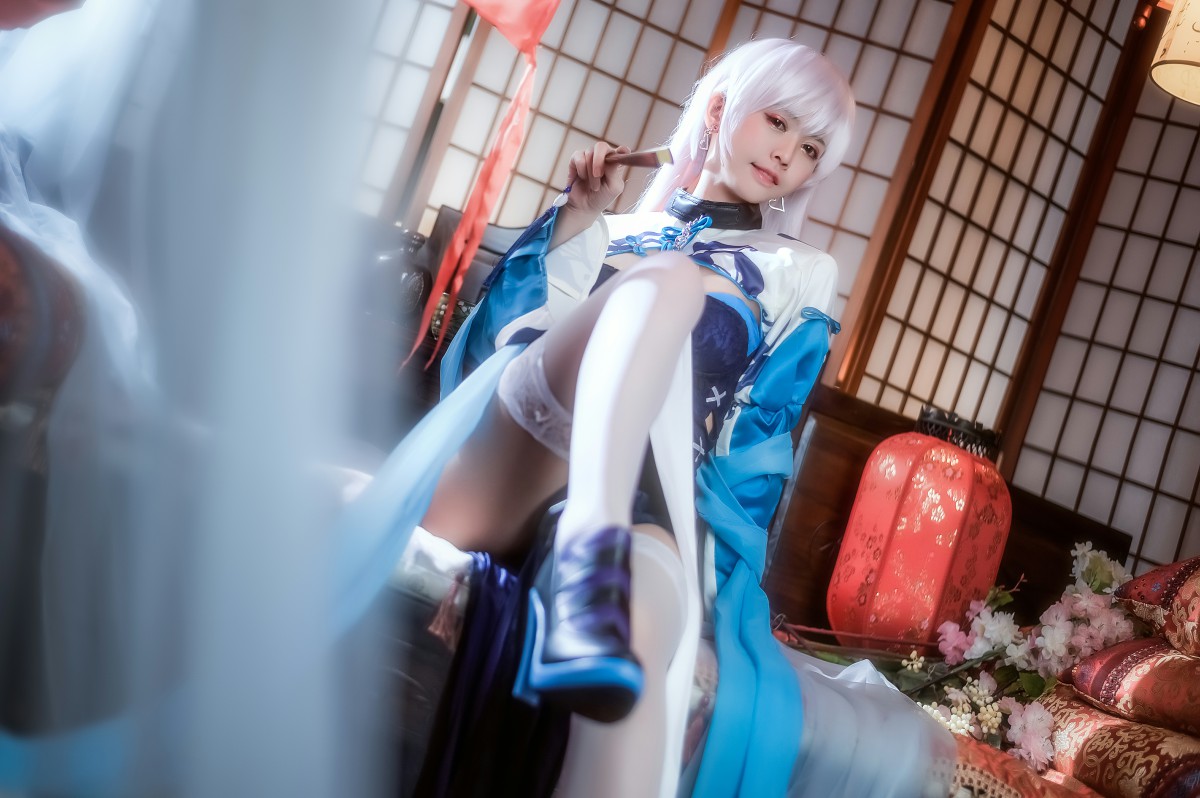 图片[1]-[Cosplay]鳗鱼霏儿 – 碧蓝华裳 贝姐 – COSPLAY-御萝部落