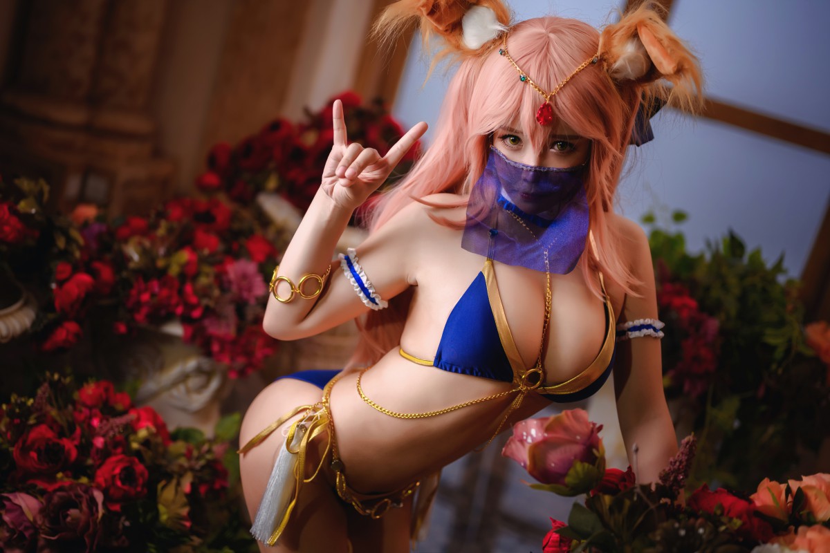 图片[1]-[Cosplay]抱走莫子 – 玉藻の前 – COSPLAY-御萝部落